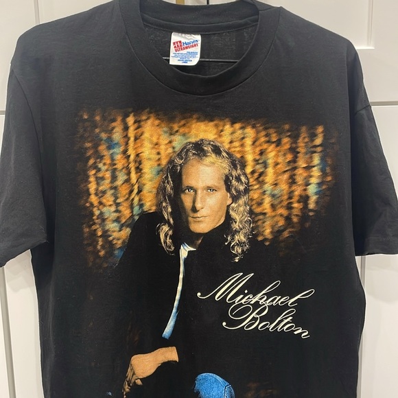 Vintage 1994 Michael Bolton World Tour Concert Tshirt - Picture 2 of 15
